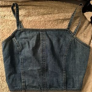 Vintage Arizona Denim crop top